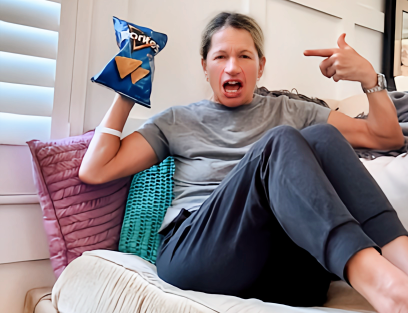 Doritos on the couch s