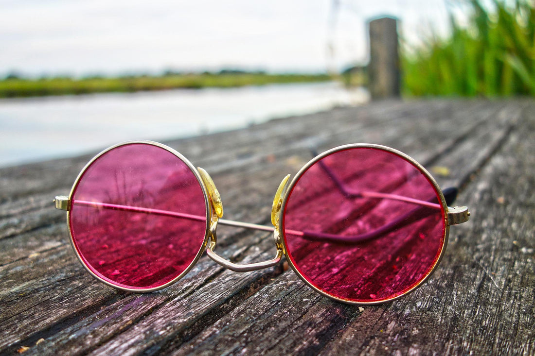 LENS BLOG - Pink Sunglasses