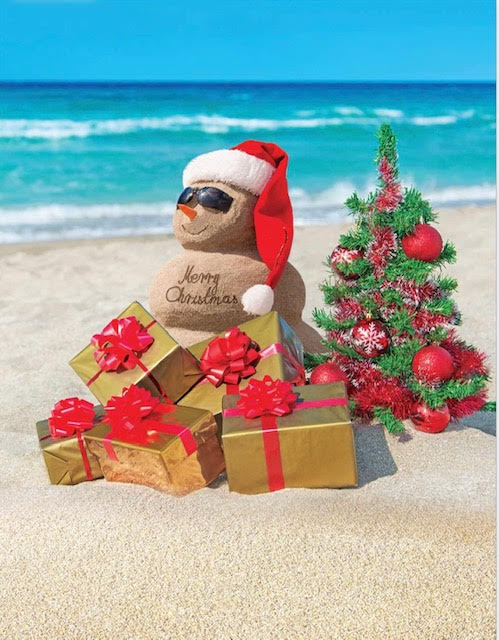 Sandcastle Santa no text